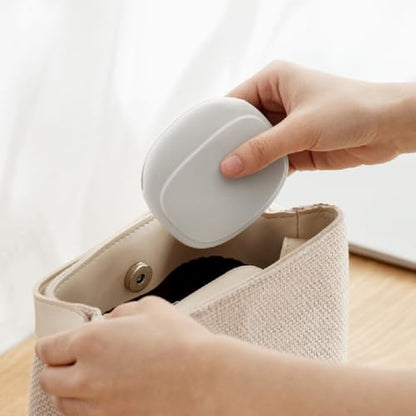 Silicone Storage Bag Portable Headphone Data Cable Charger Storage Box, Wired Headphone Soft Silicone