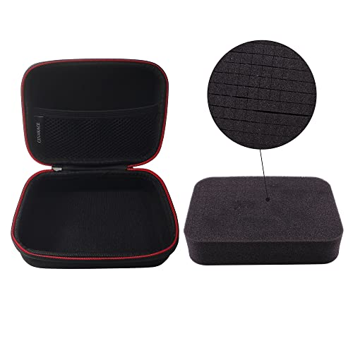 EVA Hard Case with Foam，6.7 x4.7 x2.5 inches Hard Sided Camera/Digital Case EVA shockproof Outdoor case，Suitable for storage of drones, digital products, electronic instruments, etc.