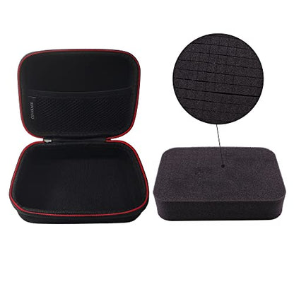 EVA Hard Case with Foam，6.7 x4.7 x2.5 inches Hard Sided Camera/Digital Case EVA shockproof Outdoor case，Suitable for storage of drones, digital products, electronic instruments, etc.