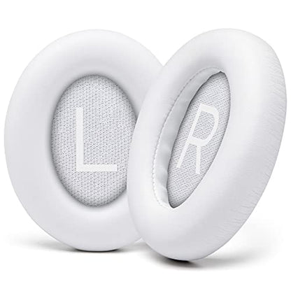 WC PadZ NC700 - Upgraded Ear Pads for Bose 700 Noise Cancelling (NC700) | Made by Wicked Cushions | Softer PU Leather, Luxurious Memory Foam, Added Thickness, Extra Durable | White - color: White