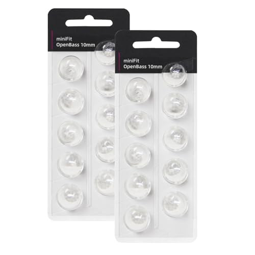 for Oticon Hearing Aid Supplies,Open Bass 10MM/20PCS,Hearing Aid Domes - size: 10MM OPEN BASS VENT