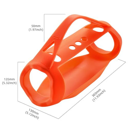 Silicone Cover for JBL Xtreme 4, Protective Case, Shockproof (Orange)