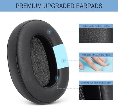 GVOEARS Ear Pads for Sony WH-XB900N / WH-CH710N / WH-CH720N - Black - color: Black