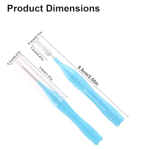 10pcs Cell Phone Charging Port Cleaner Brushes for Apple | Anti-Clogging Small Mini Cleaning Tools Kit Speaker Charger Receiver Earphone Tablets Headphones Accessories Supplies Blue