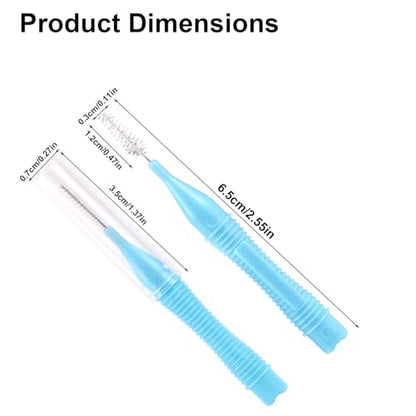 10pcs Cell Phone Charging Port Cleaner Brushes for Apple | Anti-Clogging Small Mini Cleaning Tools Kit Speaker Charger Receiver Earphone Tablets Headphones Accessories Supplies Blue
