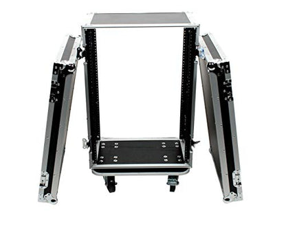 OSP Cases | ATA Road Case | 16-Space Effects Rack | 12" Deep | RC16U-12 - size: 16 Space, 12"