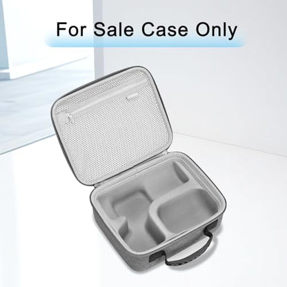 RLSOCO Hard Case Compatible With Shure MV7X / MV7+ / MV6 / MV7 / MV7i Podcast Dynamic Microphone & Shure SM7B / SM7dB Vocal Dynamic Microphone - color: Grey