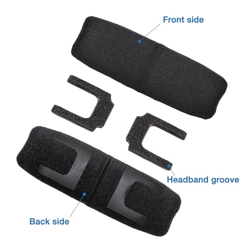 Replacement Ear Pads Upgrade Headband Cushion Pad Compatible with Bose A20 Aviation Headset, Protein Leather, Noise Isolation Memory Foam, Including Foam Filter Inserts, 3 Mic Covers