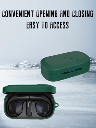 Case for ASUS ROG Cetra Open Ear Earbuds (Dark Green) - color: Dark Green, size: Open Ear