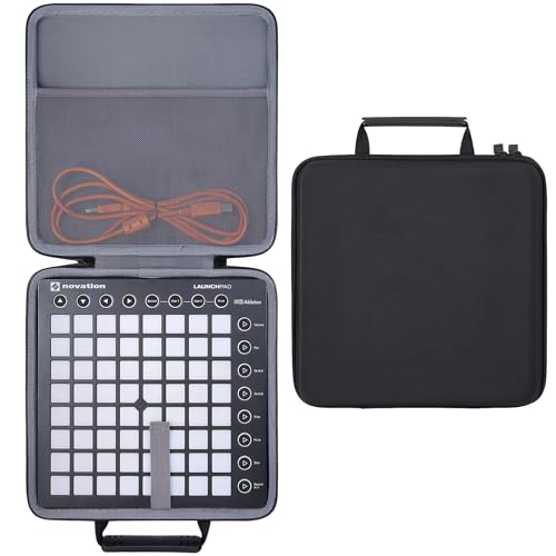 co2CREA Hard Travel Case for Novation Launchpad X Grid Controller - style: Launchpad X Grid / X Ableton Case
