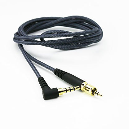 NewFantasia Replacement Audio Cable Compatible with Sennheiser Game ONE, Game Zero, PC373D, GSP350, GSP600, GSP500 Gaming Headsets 1.3m/4.3ft - size: 4.3 ft