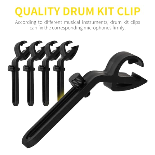 XTUGA DI7 Drum Microphone Kit,7 Pieces Metal Dynamic Drum Mic Set