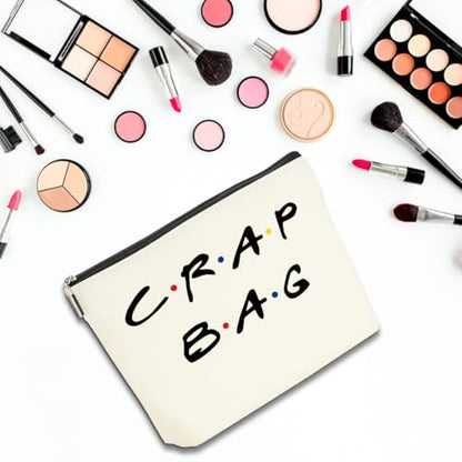 4PCS Funny Gifts for Women Makeup Bag, Best Friend Birthday Gifts for Women - color: Multicolor 0095