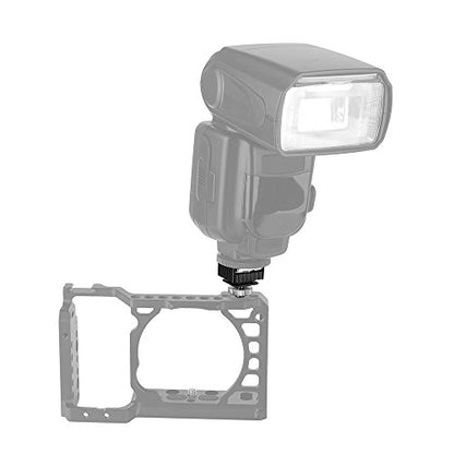 2Pack Flash Cold Shoe Hot Shoe Mount Adapter to 1/4 Tripod Camera Screw
