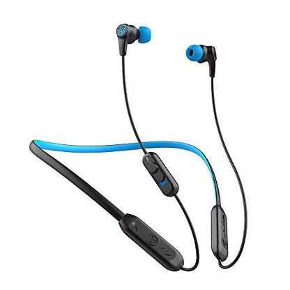 JLab Play Gaming Wireless Earbuds, 11+ Hour Bluetooth 5 Playtime 60ms Super-Low Latency for Mobile Gameplay, Built-in Microphone, AUX Gaming Cord Compatible with Gaming Consoles (Renewed)