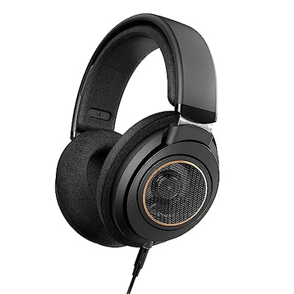 Philips Open Back Wired Headphones - Cushioned Over Ear Headphones with Adjustable Headband for Ultimate Comfort and Superior Sound Quality, Plugs into TV, Stereo or PC, Ideal for Podcasts or Music - style: Performance Audio | SHP9600