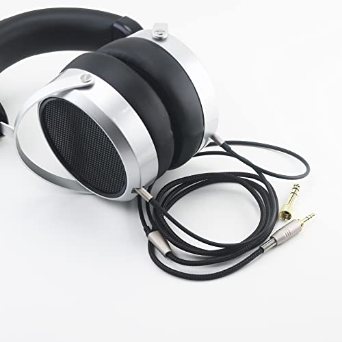 NewFantasia Replacement Audio Cable Compatible with Hifiman Sundara, Arya, Ananda Headphones 3.5mm and 6.35mm to Dual 3.5mm Connector Jack Male Cord 3.1meters/10ft - size: 3.1 m