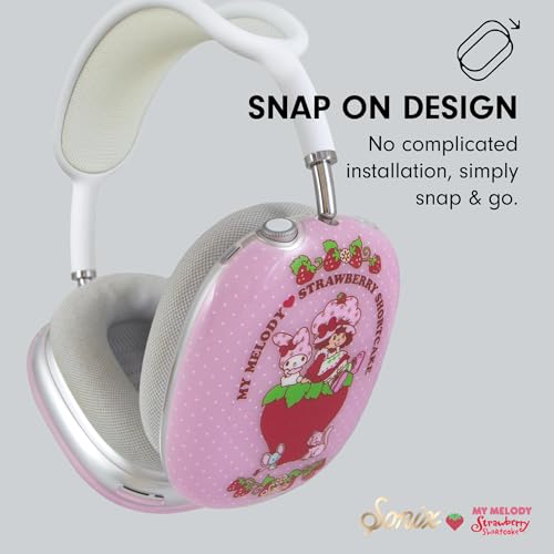 Sonix x Sanrio Protective Case for AirPods Max 2 & 1 | Headphones Cover | My Melody x Strawberry Shortcake - color: My Melody x Strawberry Shortcake