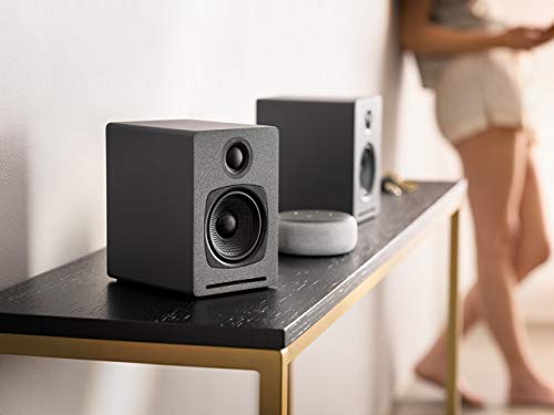 Audioengine A1 Wireless Computer Speakers – Bluetooth Desktop Speakers | for PC, Laptop, Gaming, Music and Home Office