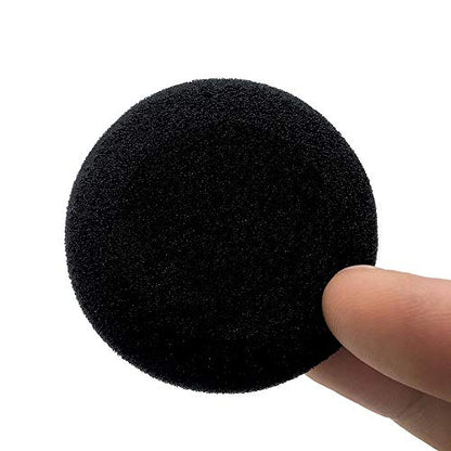 Foam Ear Pad Replacement Cushions, Headphone Earphone Headset Disposable Sponge Covers (50mm - 2") 5 Pairs - color: Foam, size: 50mm