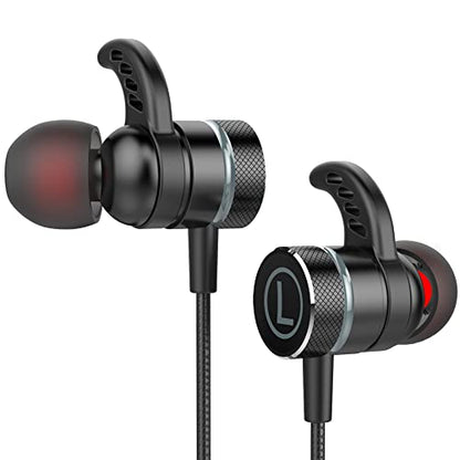 KASOTT SoundMaster Pro V1 - Gaming Earphones with Dual Audio Drivers,Battle Buds,in-Line Mic with Mute and Volume Control, Compatible with Xbox Series,Xbox One,PS5,PS4,Switch,Pc with 3.5mm Aux