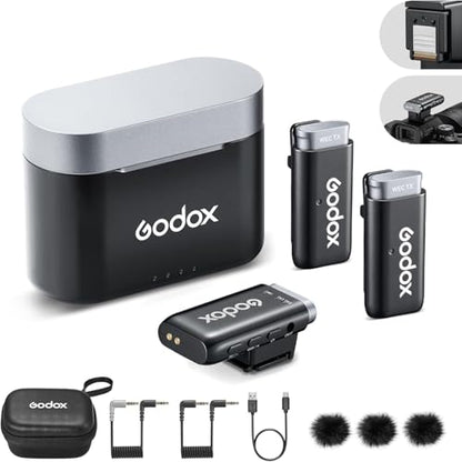 GODOX WEC-S Kit2 Wireless Microphone System for Sony Camera