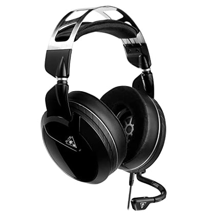 Turtle Beach Elite Pro 2 + SuperAmp Performance Gaming Headset for PS5, PS4, PlayStation, PC, & Mobile Devices with Bluetooth - Surround Sound, 50mm Speakers, Memory Foam Cushions - Black - color: Black, style: Elite Pro 2 + SuperAmp