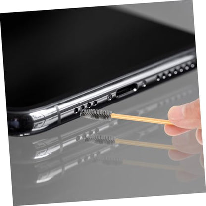 jojofuny 50pcs Cordless Headphone Cleaning Brush Earphone Maintenance Tool for Speakers and Eyeglasses Design for Daily Use Essential Cleaning Kit