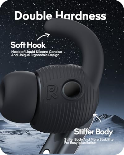 3 Pairs for Galaxy Buds 4 Pro Ear Hooks Covers [Added Storage Pouch] Anti-Slip Sports Accessories Ear Hooks, Compatible with Samsung Galaxy Buds 4 Pro Only, Comfortable Fit - size: for Buds 4 Pro