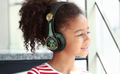 Wicked Elphaba Bluetooth Headphones for Kids, Wireless Headphones for School, Home, or Travel (Wicked Elphaba) - color: Wicked Elphaba