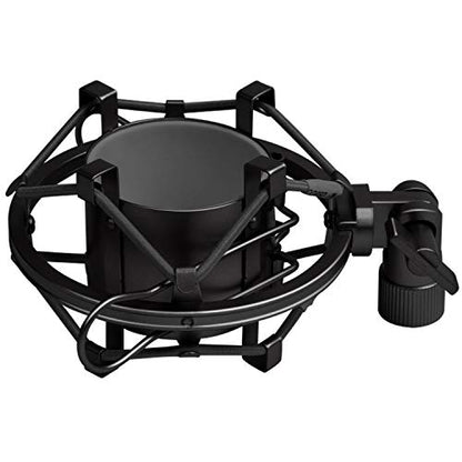 Shock Mount with Foam Windscreen - Pop Filter with Microphone Shockmount for AT2020/AT2020USB+/ AT2020USBi/AT2035/AT2050 Condenser Mic by Boseen