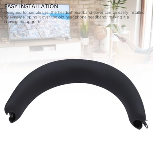 Replacement Headphones Headband Cover for Momentum 4, Soft Silicone Comfortable Headband Cushion Pad Cover with Zipper Easy to Install for Momentum 4 Wireless Headphones