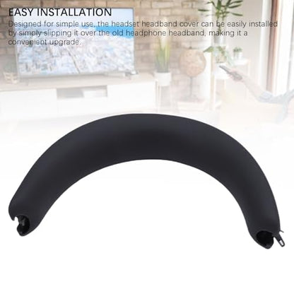 Replacement Headphones Headband Cover for Momentum 4, Soft Silicone Comfortable Headband Cushion Pad Cover with Zipper Easy to Install for Momentum 4 Wireless Headphones