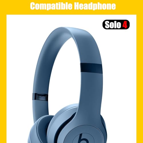 Solo4 Hinge Replacement Headband Connector Metal Folding Repair Parts Clip Cover Pin Kit Accessories Compatible with Beats Solo 4 Headphone. (Slate Blue) - color: Slate Blue