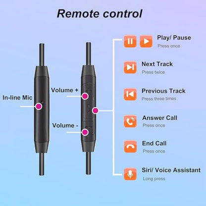 Replacement Audio Cable Cord for Bose QuietComfort QC45 QC35II QC35 QC25 NC 700 Soundlink Soundtrue Headphones Aux Wire 3.5mm to 2.5mm On-Ear Headphones Wire Inline Mic/Remote Control – Black