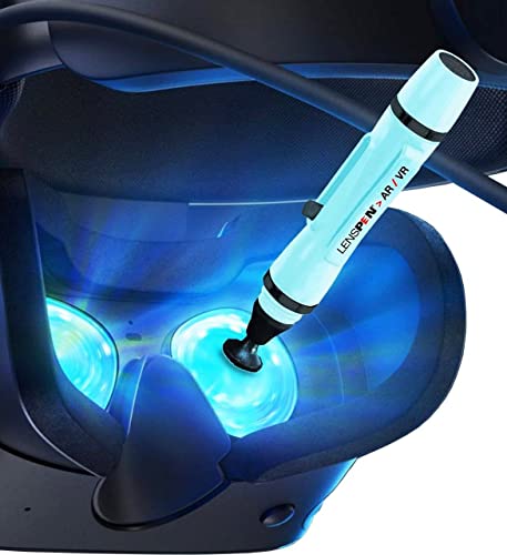 LensPen VR Headset Lens Cleaning Pen Gift – Original Black Carbon Patented Tech - Remove Fingerprints Dust Grease + Reduce Fog to Clean Augmented & Virtual Reality Goggles > Oculus, Valve Index, PS4