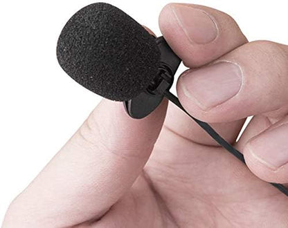 AKindle Mini lavalier Lapel Tie Clip-on 3.5mm Jack Condenser Collar Microphone for Belt Pack Mic System,Voice Amplifier,Teachers, Speakers,Coaches,Presentations,Tour Guides