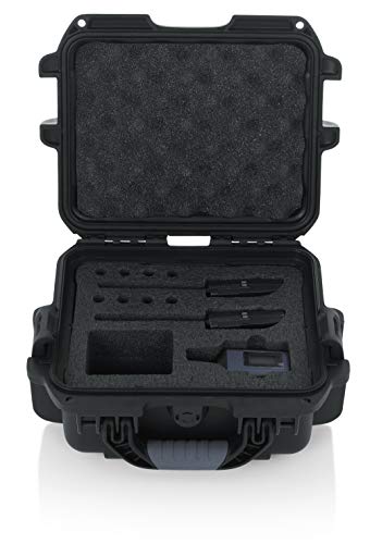 Gator Cases Titan Series Waterproof Case for Wireless Mic Systems, Fits Sennheiser EW ENG (GU-MIC-SENNEW-1) - style: Sennheiser Ew - Small