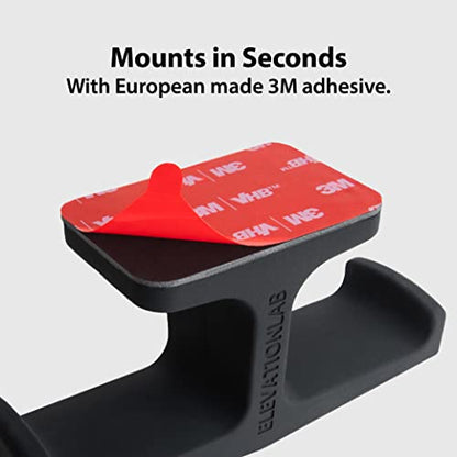 Elevation Lab The Anchor™ (2 Pack) - The Original Under-Desk Headphone Stand Mount Holder - size: 2 Pack - The Anchor