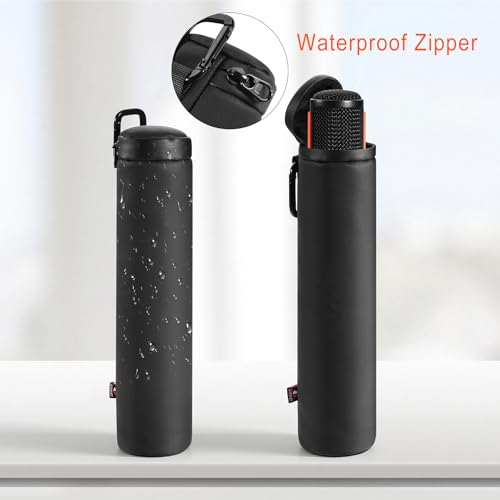 Microphone Case for JBL Partybox Wireless Microphone Mic Dust Cover Storage Pouch Travel Carrying Case Bag Karaoke Vocal Mic Protective Cover