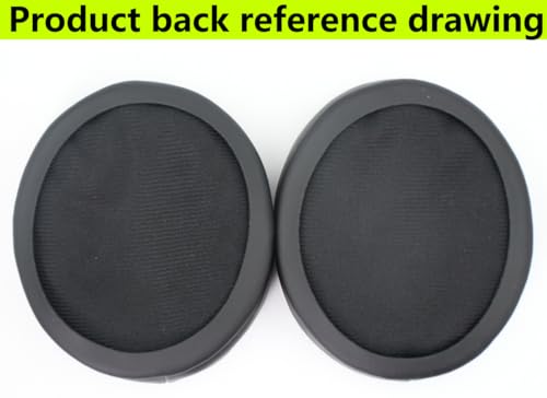 Replacement Ear Pads Compatible with Sennheiser HD4.50 Black/ice | for Sennheiser HD4.50BT/HD4.50BTNC/HD4.50SE/HD4.40/HD4.30G/HD4.20S/HD458BT/HD450/HD450BT/HD400S/HD350BT headphones - color: Black/ice