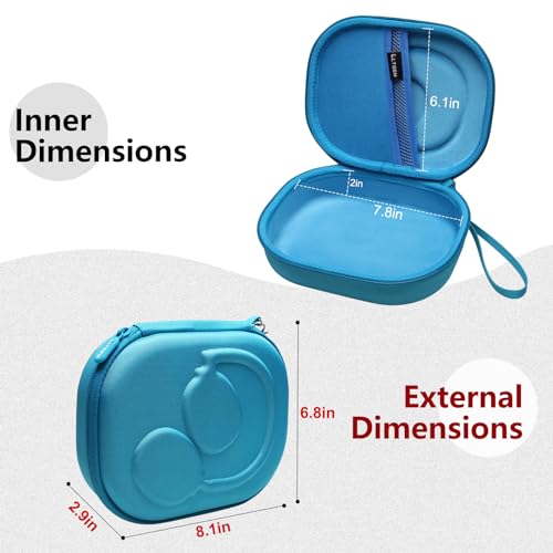Case for JBL Tune 770NC/510BT/720BT/520BT/670NC/520C Headphones Sky Blue | Hard Carrying Travel Case for JBL Live 770NC/670NC/680NC/780NC Headphones - color: 13.Sky Blue