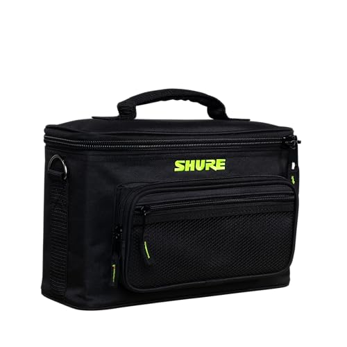 Shure by Gator Padded Microphone Bag that Holds Up to 4 Mics; (SH-MICBAG04) - style: Holds 4 Mics