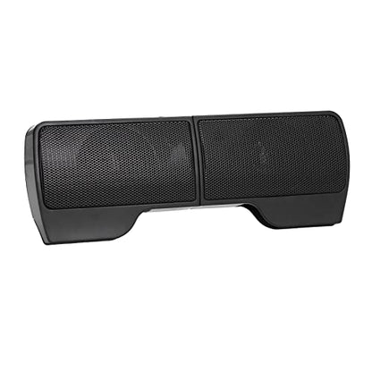 Laptop Speakers with Screen USB Powered Soundbar Stereo Speakers for Monitor Notebook Tablets TV with Clear Sound Humanized Volume Control