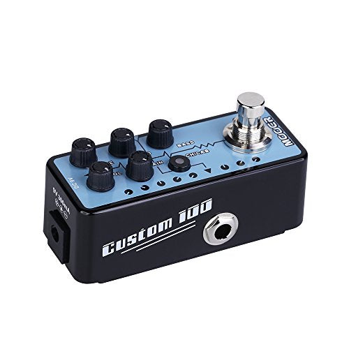MOOER Micro Preamp 018 Custom 100 Digital Guitar Amp Modelling Pedal - color: 018 Custom 100