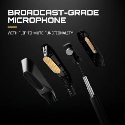 RIG R5 Spear MAX HD Wired PC Gaming Headset | 40mm GrapheneQ™ 드라이버, USB-C 오디오 DAC, 돌비 애트모스 3D 오디오, 탈착식 노이즈 캔슬링 마이크, 메모리 폼 - 3.5mm 및 USB-C - color: 블랙.