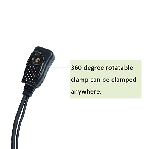 Uv-5r Headset for Baofeng,Walkie Talkie Earpiece for BF-888S BF-F8HP BF-F9 Kenwood TK-2107 TK-3107 H777 RT7 RT21 Radio