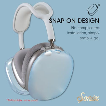 Sonix Protective Case for AirPods Max 2 & 1 | Headphones Cover | Frosted Matte Light Blue - color: Frosted Matte Light Blue