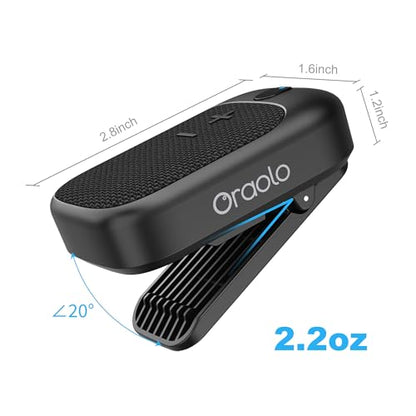 Oraolo Wearable Bluetooth Speaker Clip-On Wireless Portable