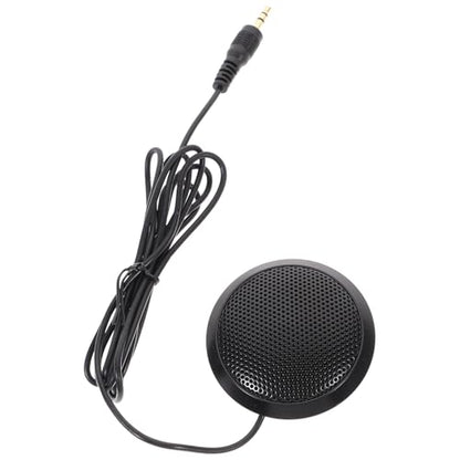 Homoyoyo USB Omnidirectional Computer Microphone with Noise Reduction for Desktop and Laptop, Compact Plastic Design to Recording Quality, for Video Chat and Class Teaching